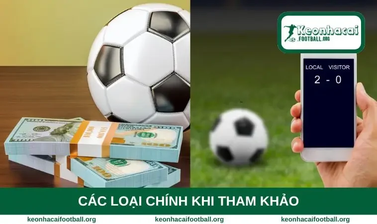 Các loại chính khi tham khảo