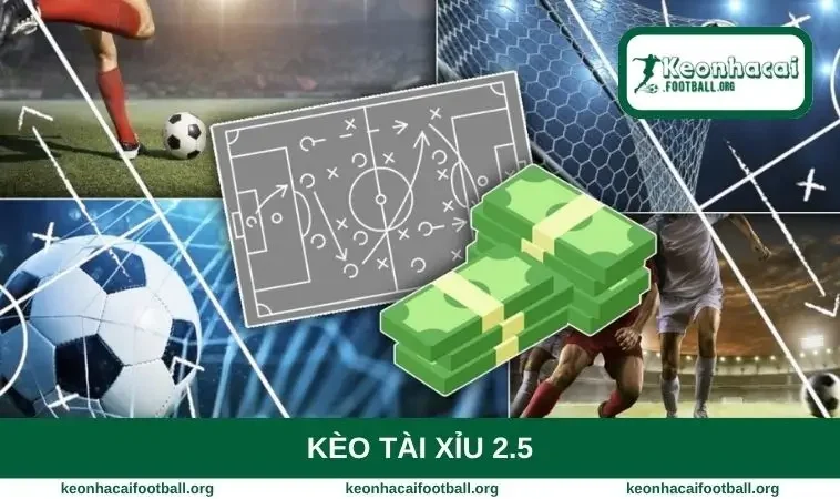 Kèo tài xỉu 2.5